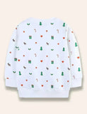 Christmas Present Dotted Sweatshirt