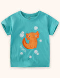 Salamander Applique T-shirt