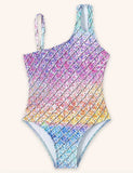 Gradual Change of Fish Scale Swimsuit