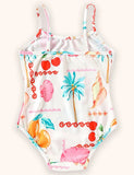 Fruit Printed Swimsuit