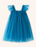 Frill Sleeves Tulle Dress