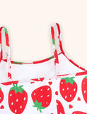 Strawberry Printed Swimsuit