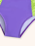 Long Sleeve Turtle Printed Swimsuit