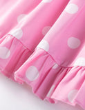 Baby Elephant Bow Printed Dress