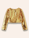 Glitter Sequined Party Coat