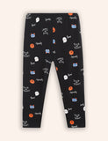 Mom&Me Halloween Pumpkin Cats Appliqué Dress