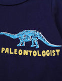 Dinosaur Paleontologist Printed Sweatshirt - Mini Taylor