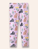 Cat Printed Leggings - Mini Taylor
