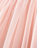 Bow Print Tulle Dress