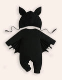 Halloween Bat Romper + Hat