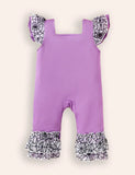Halloween Embroidered Romper