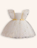 Christmas Star Tulle Princess Party Dress