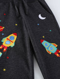 Rocket Embroidered Sweatpants