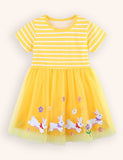 Bunny Applique Tulle Dress