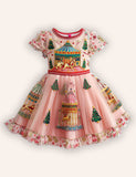 Christmas Carousel Tulle Dress
