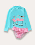 Animal Split Swimsuit - Mini Taylor