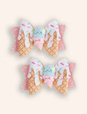 Ice Cream Appliqué Dress