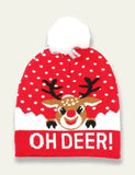 Christmas Famliy Matching Knitted Jacquard Hat - Bebehanna