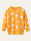 Floral Printed Sweatshirt