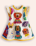 Puppies Printed Dress