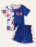 Independence Day Letter Printed Set