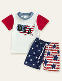 Independence Day Letter Printed Set