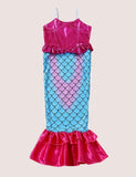 Long Mermaid One-Piece Swimsuit