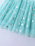 Mermaid Printed Mesh Dress - Mini Taylor