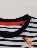 Striped Elephant T-shirt - Mini Taylor