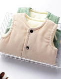 Cord Plus Fleece Vest - Mini Taylor