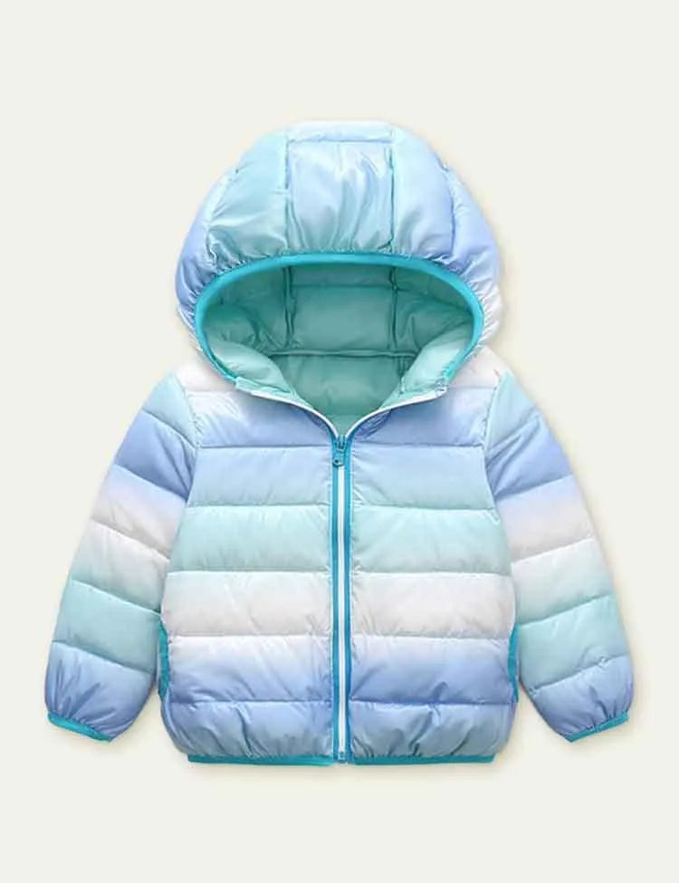 Rainbow Color Warm down Jacket - Mini Taylor